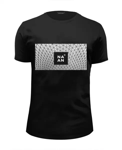 Заказать мужскую футболку в Москве. Футболка базовая NAAN  от naan - готовые дизайны и нанесение принтов.