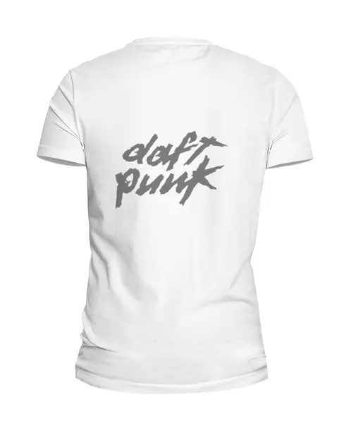 Заказать мужскую футболку в Москве. Футболка базовая Daft Punk от balden - готовые дизайны и нанесение принтов.
