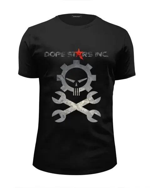 Заказать мужскую футболку в Москве. Футболка базовая Dope Stars Inc. от OEX design - готовые дизайны и нанесение принтов.