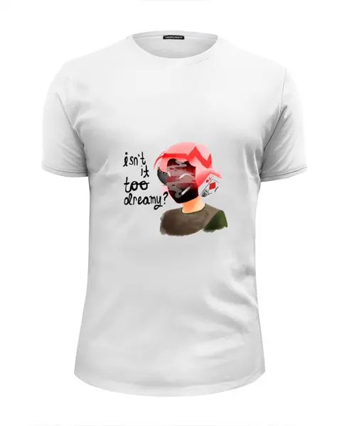 Заказать мужскую футболку в Москве. Футболка базовая Твин Пикс от cherdantcev - готовые дизайны и нанесение принтов.