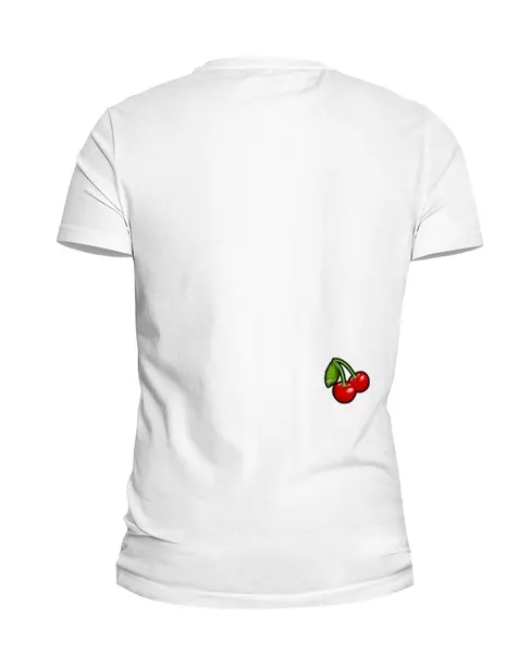 Заказать мужскую футболку в Москве. Футболка базовая Cherry Bomb от shap - готовые дизайны и нанесение принтов.