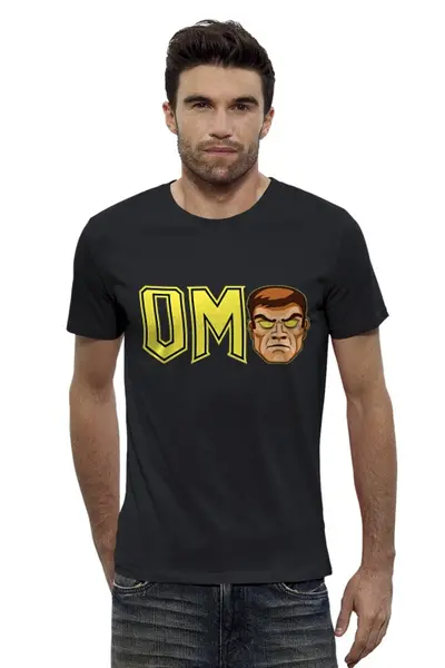 Заказать мужскую футболку в Москве. Футболка базовая OMG (Oh My God) от originals - готовые дизайны и нанесение принтов.