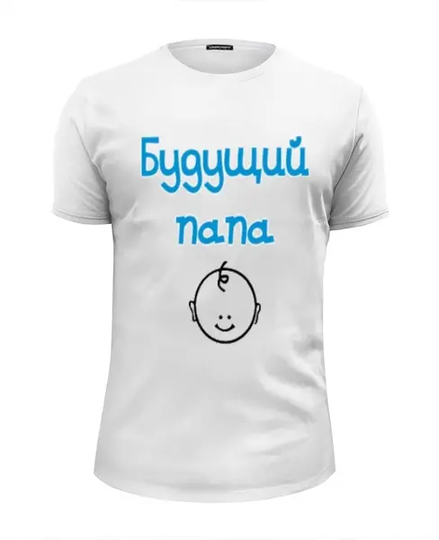 Заказать мужскую футболку в Москве. Футболка базовая мужская футболка от svtnst - готовые дизайны и нанесение принтов.