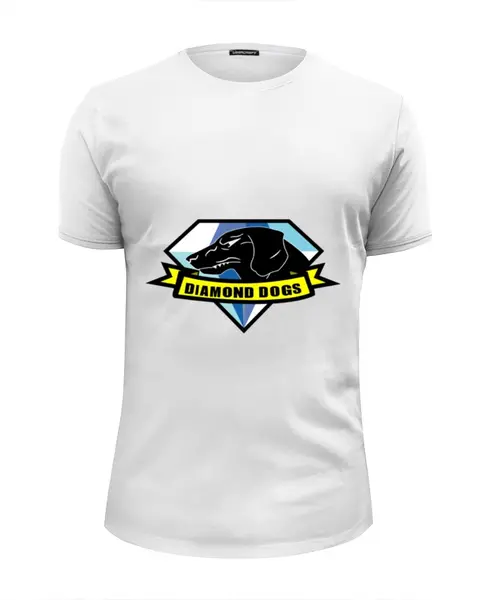 Заказать мужскую футболку в Москве. Футболка базовая DDogs2 от BURNSHIRTS - готовые дизайны и нанесение принтов.