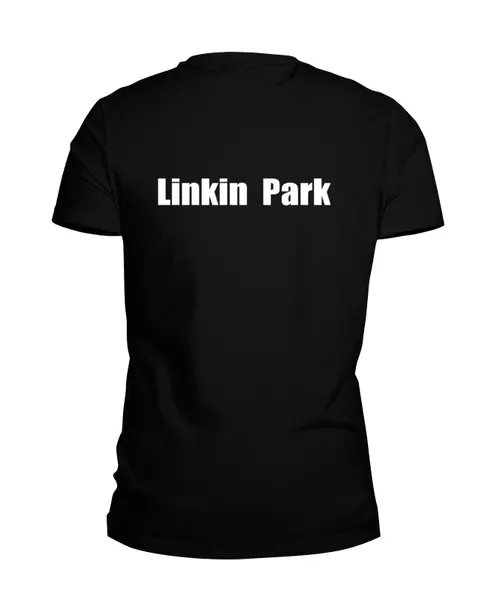 Заказать мужскую футболку в Москве. Футболка базовая Linkin park от ksusalvation - готовые дизайны и нанесение принтов.