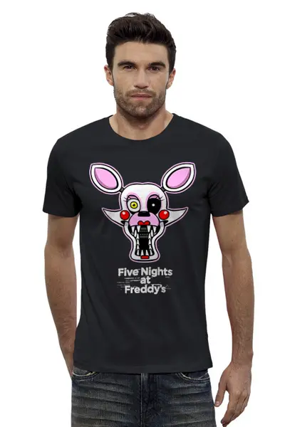 Заказать мужскую футболку в Москве. Футболка базовая ✪Five Nights at Freddy's✪ от balden - готовые дизайны и нанесение принтов.