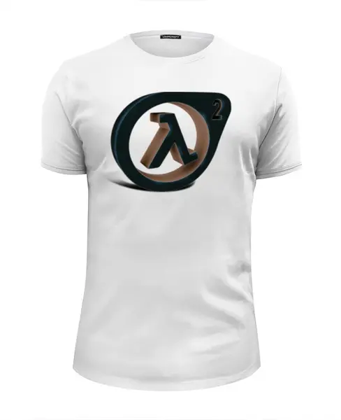 Заказать мужскую футболку в Москве. Футболка базовая Half-Life 2 от Nalivaev - готовые дизайны и нанесение принтов.