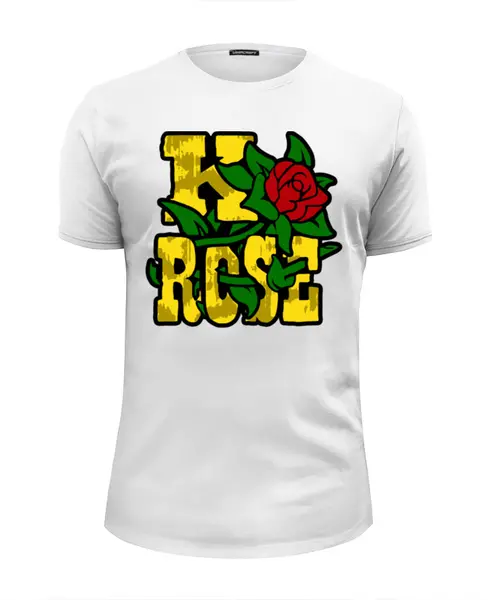 Заказать мужскую футболку в Москве. Футболка базовая K-Rose от Илья  - готовые дизайны и нанесение принтов.