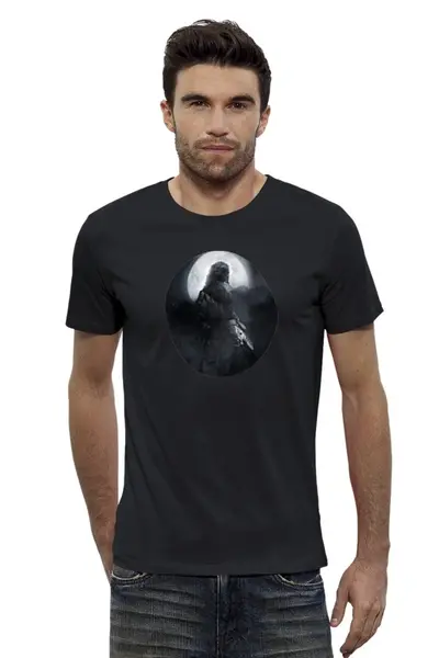 Заказать мужскую футболку в Москве. Футболка базовая Sniper ghost warrior от Альберт Тарасов - готовые дизайны и нанесение принтов.