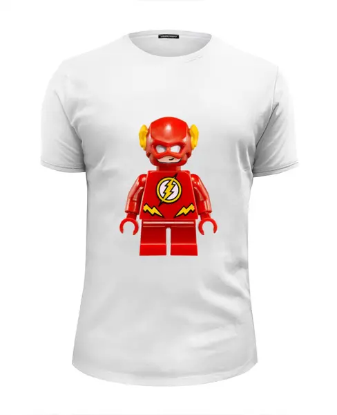 Заказать мужскую футболку в Москве. Футболка базовая Flash от queen  - готовые дизайны и нанесение принтов.