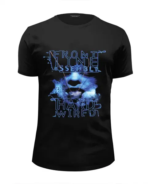 Заказать мужскую футболку в Москве. Футболка базовая Front Line Assembly / Hard Wired от OEX design - готовые дизайны и нанесение принтов.