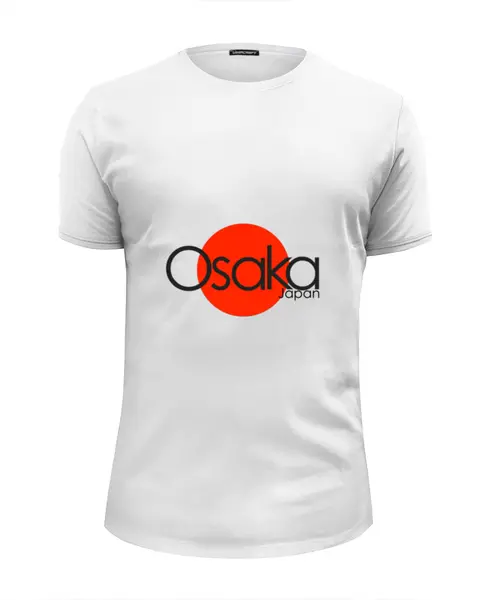 Заказать мужскую футболку в Москве. Футболка базовая Osaka от JPshirt - готовые дизайны и нанесение принтов.