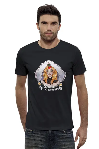 Заказать мужскую футболку в Москве. Футболка базовая Paladins Lian Merrymaker от El Fox - готовые дизайны и нанесение принтов.