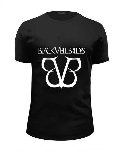 Заказать мужскую футболку в Москве. Футболка базовая Black Veil Brides от geekbox - готовые дизайны и нанесение принтов.