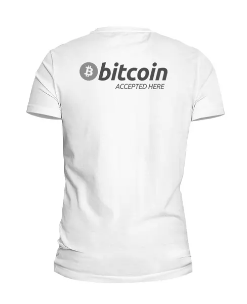 Заказать мужскую футболку в Москве. Футболка базовая Team and Bitcoin от YoBit Finance - готовые дизайны и нанесение принтов.