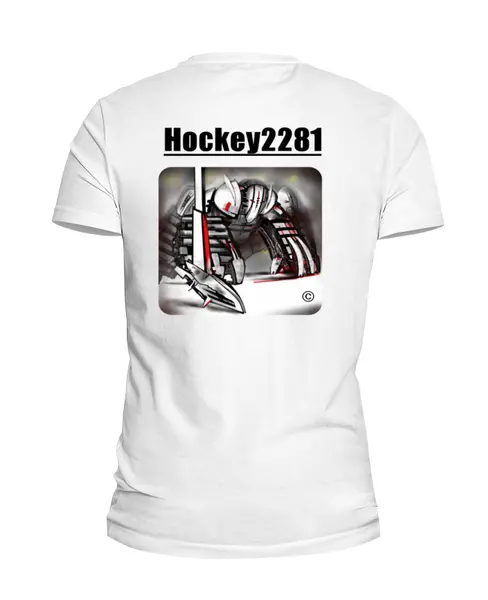 Заказать мужскую футболку в Москве. Футболка базовая Hockey 2281 от Alexander Goryunov - готовые дизайны и нанесение принтов.