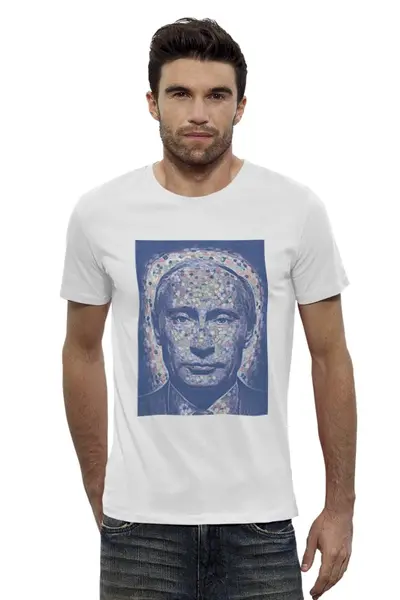 Заказать мужскую футболку в Москве. Футболка базовая The Icon от Just kidding - готовые дизайны и нанесение принтов.
