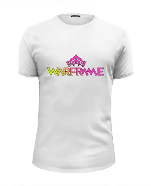 Заказать мужскую футболку в Москве. Футболка базовая Warframe от THE_NISE  - готовые дизайны и нанесение принтов.