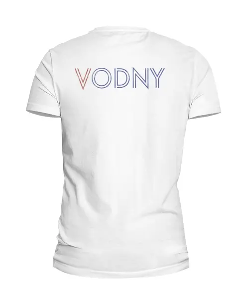 Заказать мужскую футболку в Москве. Футболка базовая Vodny от аксель - готовые дизайны и нанесение принтов.