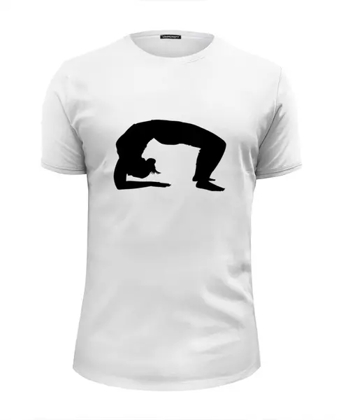 Заказать мужскую футболку в Москве. Футболка базовая yoga-1 от Max - готовые дизайны и нанесение принтов.