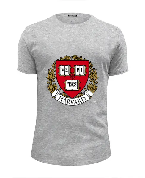 Заказать мужскую футболку в Москве. Футболка базовая Harvard_ARSB от ARSBOYZ BRAND - готовые дизайны и нанесение принтов.