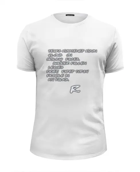 Заказать мужскую футболку в Москве. Футболка базовая Танка от avtosave@mail.ru - готовые дизайны и нанесение принтов.