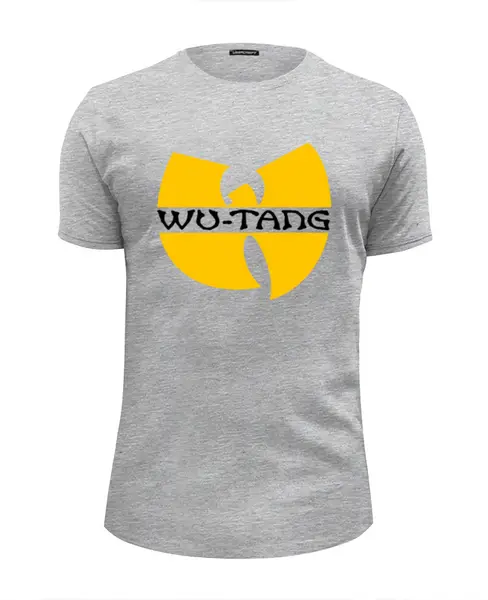 Заказать мужскую футболку в Москве. Футболка базовая Wu Tang Clan  от Nos  - готовые дизайны и нанесение принтов.
