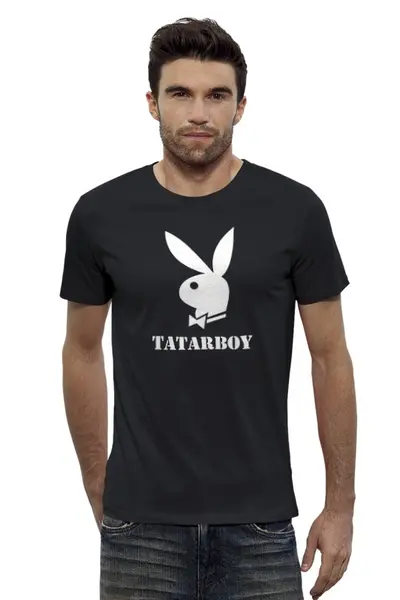 Заказать мужскую футболку в Москве. Футболка базовая  TATARBOY от Nalivaev - готовые дизайны и нанесение принтов.