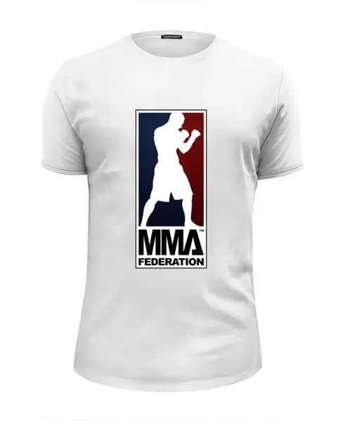 Заказать мужскую футболку в Москве. Футболка базовая MMA - Legion от ARSBOYZ BRAND - готовые дизайны и нанесение принтов.