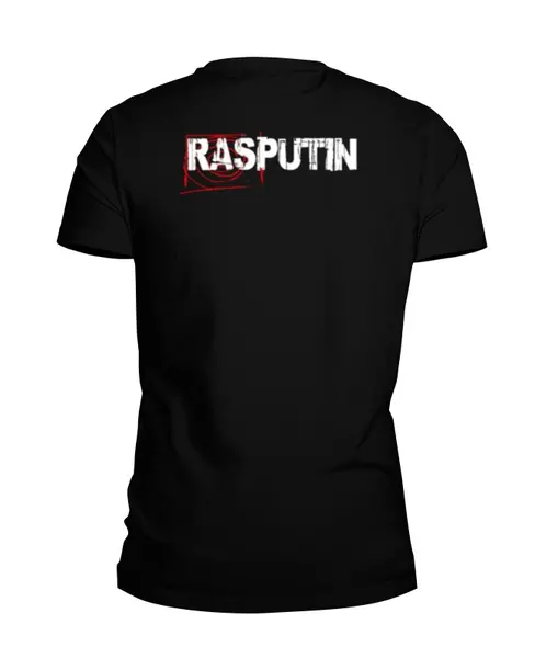 Заказать мужскую футболку в Москве. Футболка базовая Rasputin от Leichenwagen - готовые дизайны и нанесение принтов.