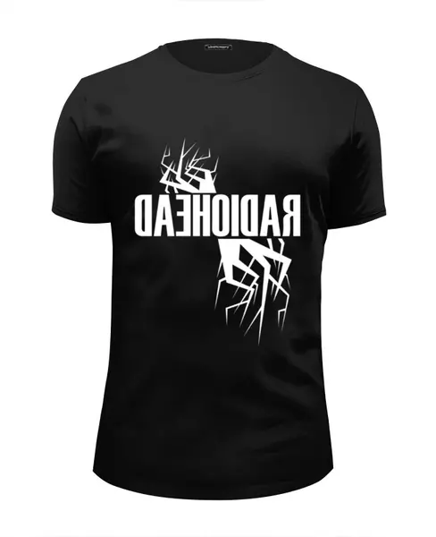 Заказать мужскую футболку в Москве. Футболка базовая Radiohead от geekbox - готовые дизайны и нанесение принтов.
