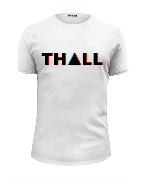 Заказать мужскую футболку в Москве. Футболка базовая Stereo THALL от typoclothes - готовые дизайны и нанесение принтов.