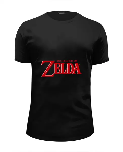 Заказать мужскую футболку в Москве. Футболка базовая The Legend Of Zelda от BURNSHIRTS - готовые дизайны и нанесение принтов.