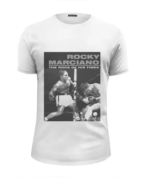 Заказать мужскую футболку в Москве. Футболка базовая rocky от Malsi - готовые дизайны и нанесение принтов.