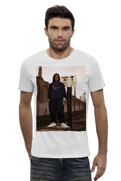 Заказать мужскую футболку в Москве. Футболка базовая Tupac Amaru Shakur от buddha - готовые дизайны и нанесение принтов.