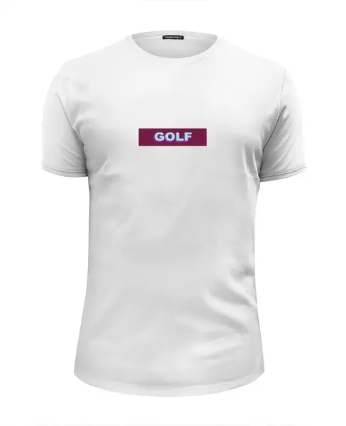 Заказать мужскую футболку в Москве. Футболка базовая PAVEL PORNUH GOLF TEE 3 от pavelpornuh - готовые дизайны и нанесение принтов.