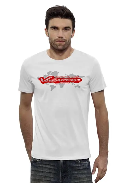 Заказать мужскую футболку в Москве. Футболка базовая varadero от poluektoff@bmail.ru - готовые дизайны и нанесение принтов.