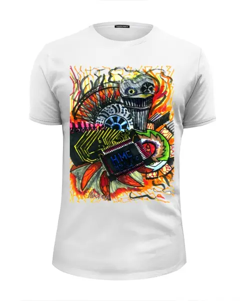 Заказать мужскую футболку в Москве. Футболка базовая c_o_o_l t-shirt от olgarussia - готовые дизайны и нанесение принтов.