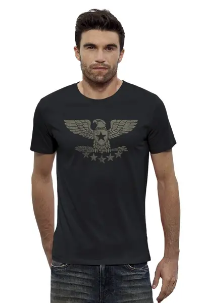Заказать мужскую футболку в Москве. Футболка базовая Battlefield от geekbox - готовые дизайны и нанесение принтов.