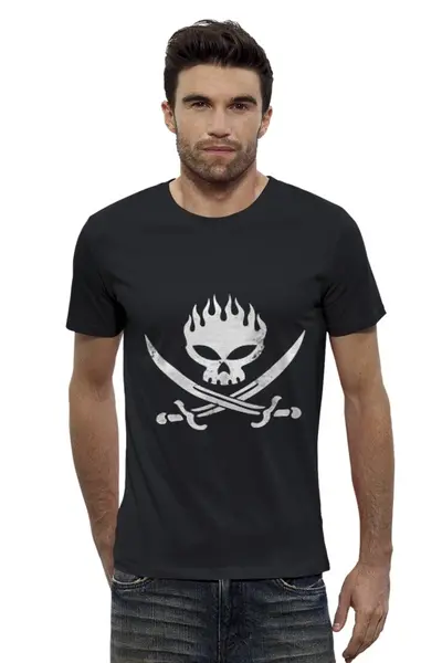 Заказать мужскую футболку в Москве. Футболка базовая The Offspring от geekbox - готовые дизайны и нанесение принтов.