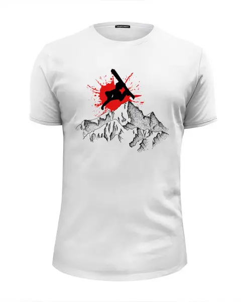 Заказать мужскую футболку в Москве. Футболка базовая Red Sun от oneredfoxstore@gmail.com - готовые дизайны и нанесение принтов.