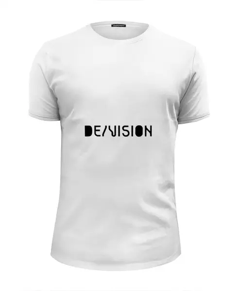Заказать мужскую футболку в Москве. Футболка базовая De/Vision от cherdantcev - готовые дизайны и нанесение принтов.