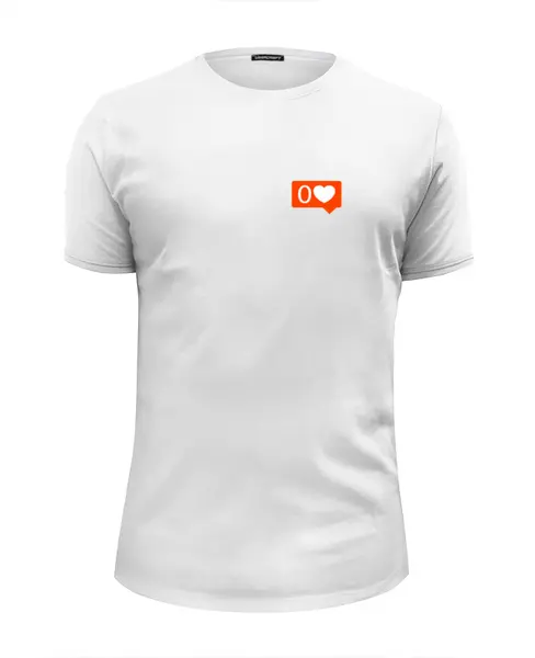 Заказать мужскую футболку в Москве. Футболка базовая гениратор сердечек от sergei1807@yahoo.com - готовые дизайны и нанесение принтов.