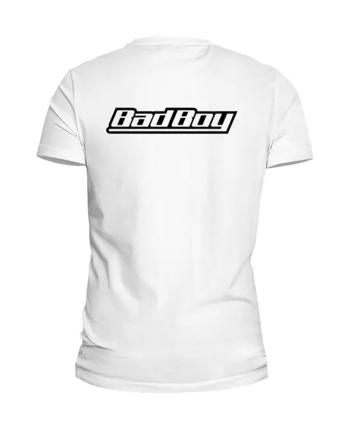 Заказать мужскую футболку в Москве. Футболка базовая Bad Boy(две стороны) от DESIGNER   - готовые дизайны и нанесение принтов.