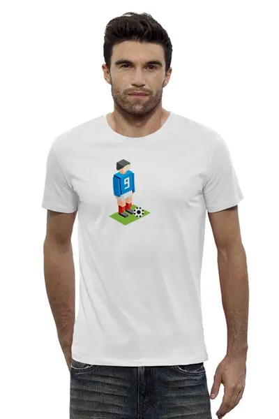 Заказать мужскую футболку в Москве. Футболка базовая Иг_рай! от pevets - готовые дизайны и нанесение принтов.