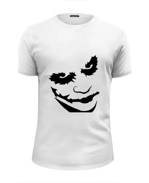 Заказать мужскую футболку в Москве. Футболка базовая joker от olala - готовые дизайны и нанесение принтов.