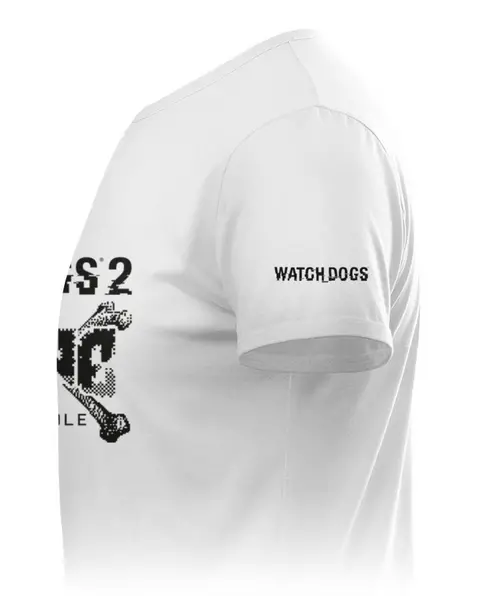 Заказать мужскую футболку в Москве. Футболка базовая WATCH DOGS от robus - готовые дизайны и нанесение принтов.