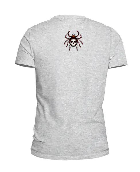 Заказать мужскую футболку в Москве. Футболка базовая spider от Даниил Шаповалов - готовые дизайны и нанесение принтов.