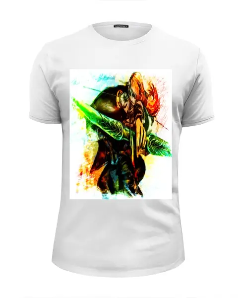 Заказать мужскую футболку в Москве. Футболка базовая Windrunner art  от ___Maks___ПоповLP . - готовые дизайны и нанесение принтов.