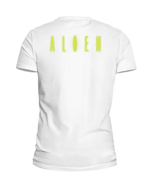 Заказать мужскую футболку в Москве. Футболка базовая Alien Drink от balden - готовые дизайны и нанесение принтов.